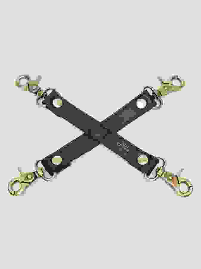 Fifty Shades of Grey Bound to You Faux Leather Hogtie, Black, hi-res